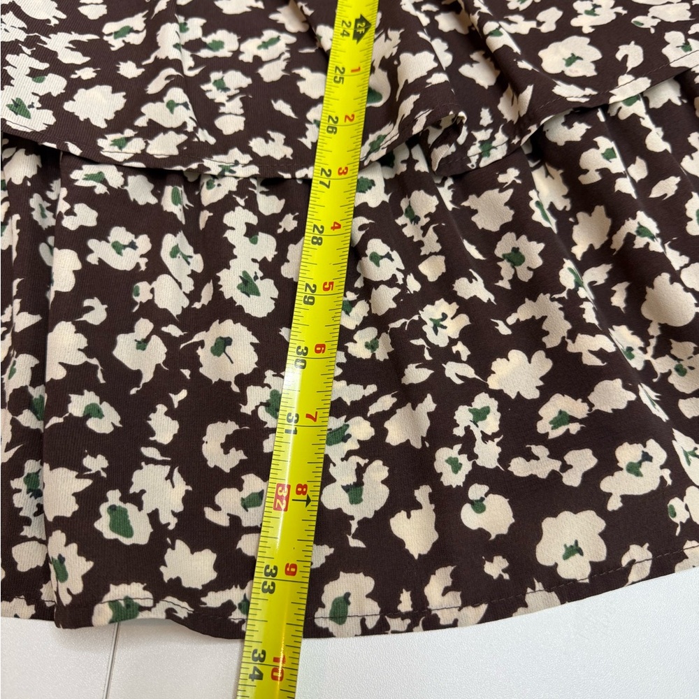 Pretty Garden Floral One-Shoulder Summer Dress size M - Picture 7 of 9